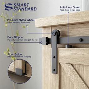 img 1 attached to Enhanced SMARTSTANDARD Cabinet Sliding Door Hardware