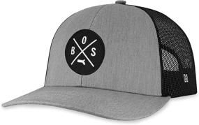 img 3 attached to HAKA City Trucker Hat: Stylish & Adjustable Unisex Baseball Hat for Outdoor Activities