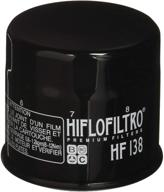 🔌 hiflo фильтр hf138 высокопроизводительный черный масляный фильтр логотип