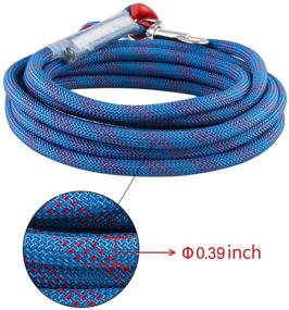 img 3 attached to 🐾 Top-rated DDculture Ultra Strong Dog Tie Out Rope: Ideal for Large Dogs & Big Pets, Ensuring Safety and Tangle-free Experience, Holds up to 150 lbs, 20/30 ft Length