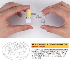 img 1 attached to 💡 DICUNO Equivalent Non Dimmable Replacement Under Cabinet: Effortless and Efficient Lighting Solution