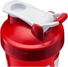 img 2 attached to 🍶 Old School Labs 28-oz BlenderBottle - Premium Protein Shaker with Loop Top - No Lumps or Leaks - BPA-Free - Red Color