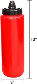 img 2 attached to Sports Water Bottle Flexible Indicator Outdoor Recreation for Camping & Hiking