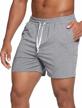 deyeek elastic shorts athletic workout sports & fitness logo