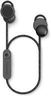 🎧 urbanears jakan bluetooth wireless in-ear earbud headphones, charcoal black (04092175), compact size logo