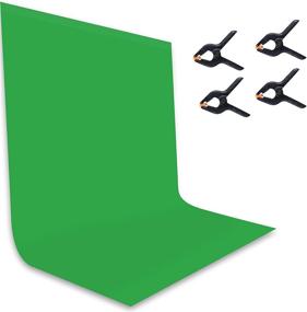 img 4 attached to 📸 Vibrant 6.5X10FT TRLYC Green Screen Photography Backdrop: Perfect for Video Recording and Photo Shoots