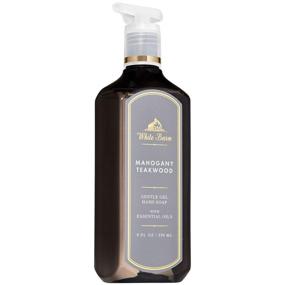 img 1 attached to 🚿 Bath and Body Works Mahogany Teakwood Gentle Gel Hand Soap: Premium 8 Fluid Ounce Cleanser