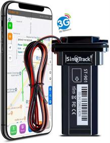 img 4 attached to SinoTrack ST-901W 3G автомобильный GPS трекер для транспортного средства, маленький GPS локатор в реальном времени для отслеживания транспортного средства, водонепроницаемое устройство для отслеживания GPS для грузовика такси и автомобиля, поддерживающее платформу отслеживания.