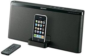 img 3 attached to 🔊 Enhanced Black Sony RDP-X50iPBLK Speaker Dock for iPod and iPhone