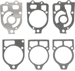 img 3 attached to Quicksilver Water Pump Repair Kit 96148A8 - Comprehensive Solution for Mercury and Mariner 65 HP (4-Cylinder) Through V-6 Outboards with Short-Vane Impellers