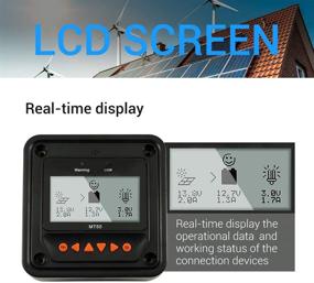 img 2 attached to 🔋 EPEVER MT50 Remote Meter - LCD Screen Display for Monitoring and Setting Data of EPEVER Solar Charge Controllers