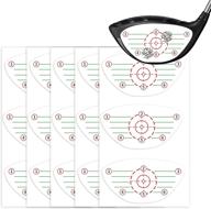 🏌️ golf swing training impact stickers - 225 pcs golf impact tape labels for irons, putters, and woods logo