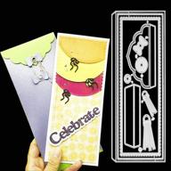 greeting card metal cutting dies: perfect for diy scrapbooking and card making, envelope embossing stencils, paper craft metal die cuts, and paper card decor logo