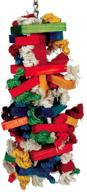 🦜 featherland paradise: knots, blocks & playground bird toy for play, chew & preen logo