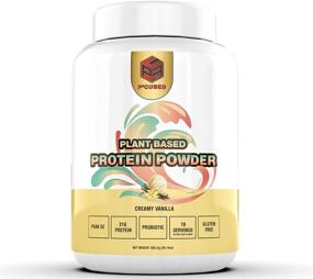 img 4 attached to 🌱 2lb Plant Protein Powder: Sport 31G Vegan Keto Meal Replacement with Probiotics, Peak 02, Pre & Post Workout, Low Carbs, Non Dairy, Gluten/Sugar Free