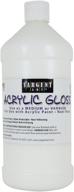 🎨 enhance your artwork with sargent art 22-8810 32-ounce acrylic gloss and varnish logo