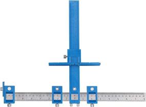 img 4 attached to 🔧 Woodworking Tool: Adjustable Cabinet Hardware Jig Template Punch Locator Drilling Guide (Imperial & Metric) – Perfect for Handles, Knobs, and Drawer Pull DIY!