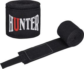 img 3 attached to 🥊 HUNTER Professional Hand Wraps for Boxing - 180 inches - Ideal for All Combat Sports (4.5 Meter) - Unisex