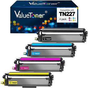 img 4 attached to Valuetoner Compatible Toner Cartridge Set for Brother TN227 TN223 - MFC-L3770CDW HL-L3230CDW HL-L3290CDW HL-L3210CW MFC-L3710CW Printer (4 Pack)