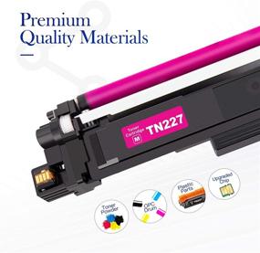 img 3 attached to Valuetoner Compatible Toner Cartridge Set for Brother TN227 TN223 - MFC-L3770CDW HL-L3230CDW HL-L3290CDW HL-L3210CW MFC-L3710CW Printer (4 Pack)