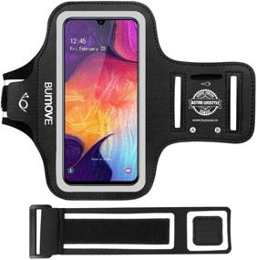 img 4 attached to 💪 Enhance Your Workouts with Galaxy A12/A02s/A32/A52 Armband: BUMOVE Sports Arm Band for Samsung Galaxy A52 A51 A32 A12 A11 A02s