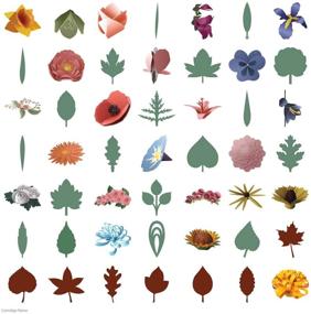 img 2 attached to 🏡 Cricut 3D Floral Home Decor Cartridge: Enhance Your Home Décor with Stunning Decorative Designs