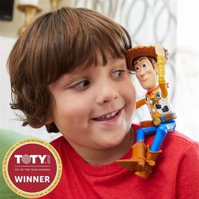 img 3 attached to 🤠 The Enchanting Disney Pixar Story Woody Figure: A Must-Have for Toy Story Fans!