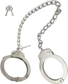 img 3 attached to 🔒 Professional-Grade Adjustable Heavy-Duty Steel Leg Irons - Yoghourds Double Lock Ankle Handcuffs: Ideal for Law Enforcement and Tactical Use