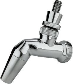 img 2 attached to 🚰 Nukatap SS Chrome-Plated Stainless Steel Forward Sealing Beer Faucet: Optimized for Enhanced Web Visibility