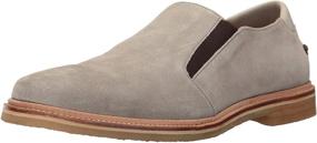 img 4 attached to Men's Tommy Bahama Suede Linen Loafer Shoes - Perfect for Loafers & Slip-Ons