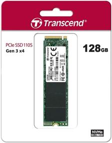 img 1 attached to 128GB Transcend Nvme PCIe Gen3 X4 MTE110S M.2 SSD Solid State Drive - TS128GMTE110S
