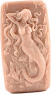 silicone mermaid soap mold – soap, candle, chocolate, and candy molds for bath products, baking, fondant – s532 logo