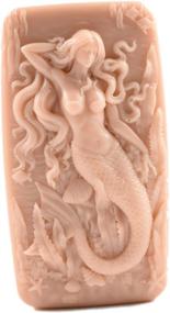 img 4 attached to Silicone Mermaid Soap Mold – Soap, Candle, Chocolate, and Candy Molds for Bath Products, Baking, Fondant – S532