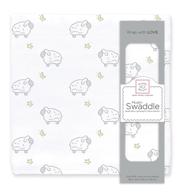 🐑 пеленки swaddledesigns из муслинового хлопка "sterling little lambs логотип