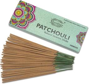 img 4 attached to 100% Pure Organic Natural Hand Rolled Raajsee Patchouli Incense Sticks - Chemical-Free 100gm Pack for Church, Aromatherapy, Relaxation, Meditation, Positivity & Sensual Therapy