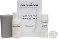 🛡️ colourlock leather protection kit: guard against ink and dye transfer, friction damage on car interiors, furniture, apparel, shoes, bags, and accessories. includes gentle cleaner. logo