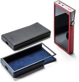 img 1 attached to 🔴 Кожаный чехол Astell&Kern A&Futura SE100, гранатово-красный: Премиальная защита со стилем.