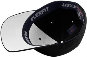 img 1 attached to Flexfit Baseball Caps: 12 Vibrant Colors & Adjustable Sizes S/M - L/XL