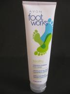 🦶 revitalize and soothe tired feet with avon foot works intensive moisture foot cream logo