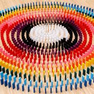 dominoes colorful building stacking educational логотип