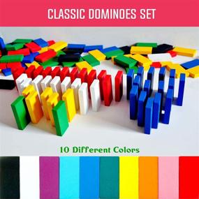 img 2 attached to Dominoes Colorful Building Stacking Educational