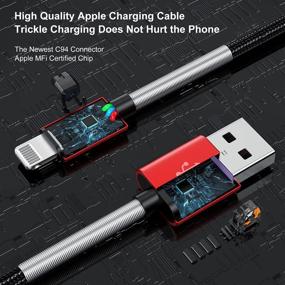 img 3 attached to 💨 Высокоэффективное зарядное устройство SMALLElectric Lightning, совместимое с iPhone для быстрой зарядки.