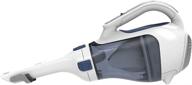 🔵 highly efficient black+decker dustbuster handheld vacuum - cordless & stylish ink blue design (hhvi325jr22) логотип