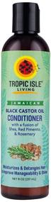 img 1 attached to Jamaican Black Castor Oil Shampoo & Conditioner by Tropic Isle Living