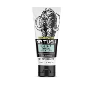 img 4 attached to DR TUSK Exfoliating Charcoal Bentonite