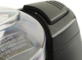 img 1 attached to 🍽️ Kitchen Selectives MC-6BL Mini Chopper - Compact Black Chopper with 2-Cup Capacity