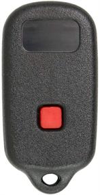 img 2 attached to 🚘 Convenient Keyless2Go Replacement Car Key Fob 3 Button (2 Pack) - FCC HYQ12BBX HYQ12BAN