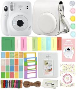 img 4 attached to 📸 Fujifilm Instax Mini 11 Camera Bundle - Ice White (Case, Album, and Additional Accessories Included)
