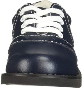 img 3 attached to Burgundy Oxford Little Girls' Shoes by Academie Gear: Classic Style meets Durability