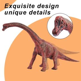 img 3 attached to Hautton Dinosaurs Brachiosaurus Educational Figurine